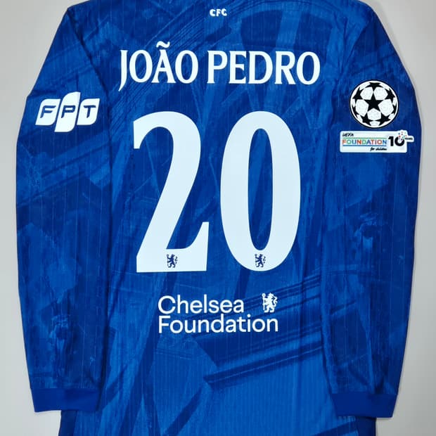 25-26 첼시 홈킷 주앙 페드루 긴팔 유니폼 XL
