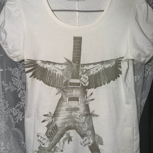vintage t shirt 빈티지 반팔 퍼프 티