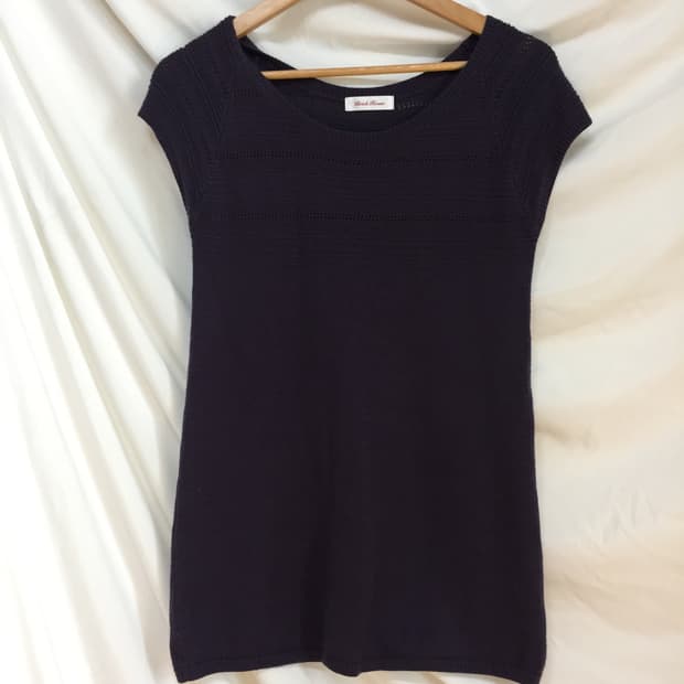 레이어드 보라 원피스