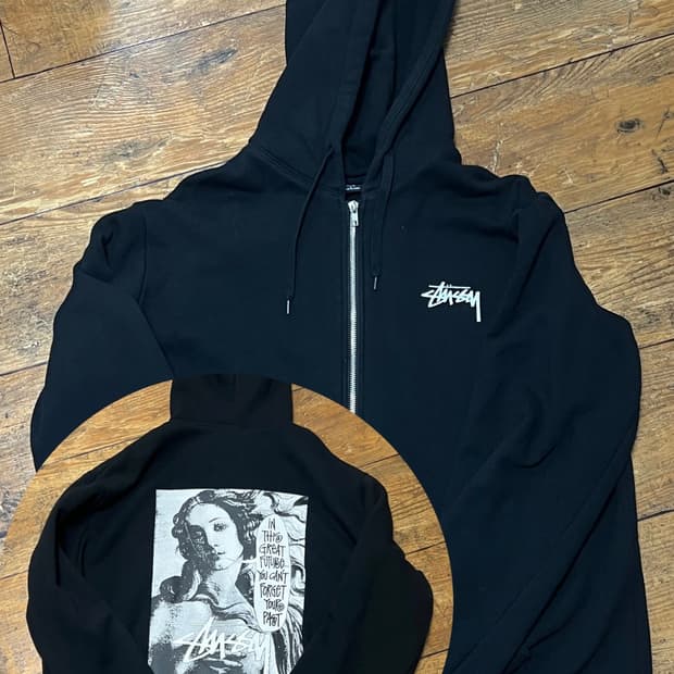 스투시 후드집업 L