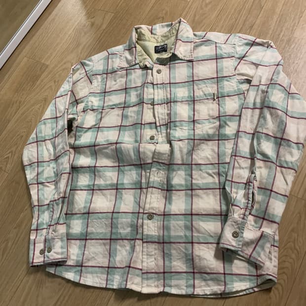 L)Stussy 스투시 00s 빈티지 체크 셔츠