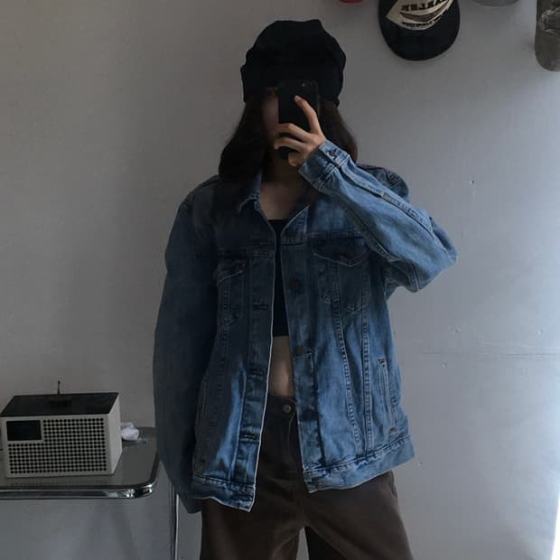 리바이스 포켓 데님자켓