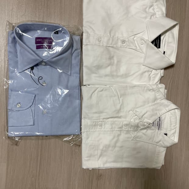 스파이어앤맥케이 드레스셔츠 3벌