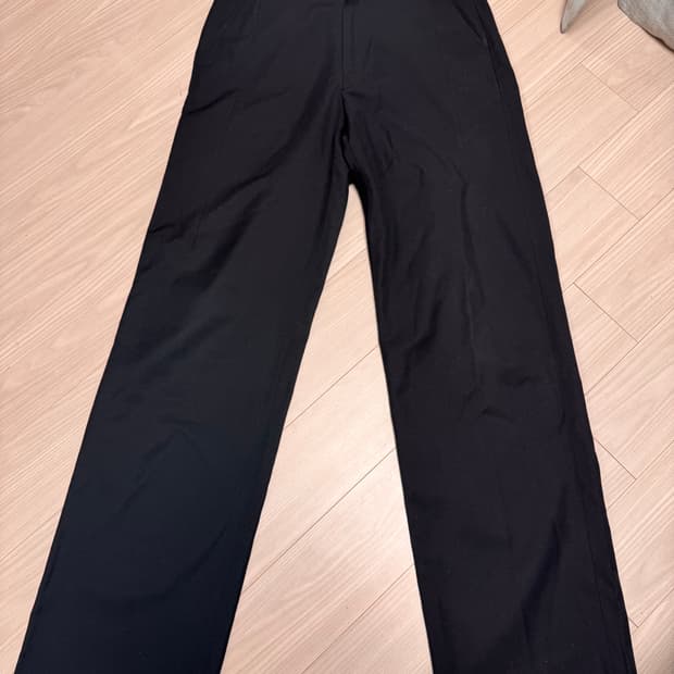 파세르 백포켓 트라우저 블랙 M