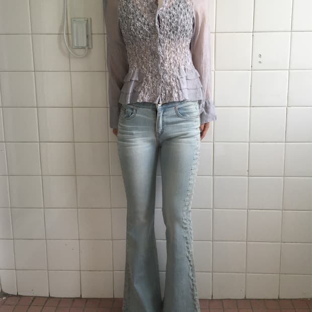 Embroidery point jacket
