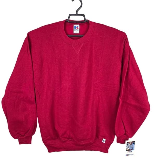 🇺🇸90년대 러셀 애슬래틱 딥레드 데드스탁 XL