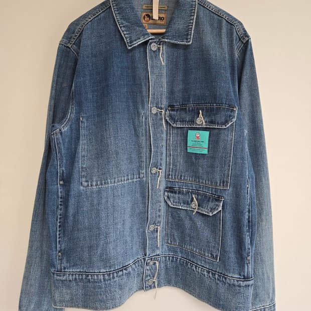 [52] 나이젤카본 데님 커버올 워크자켓