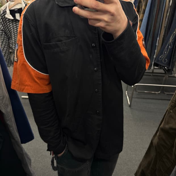 XL)할리데이비슨 빈티지 엠브로더리 반팔셔츠