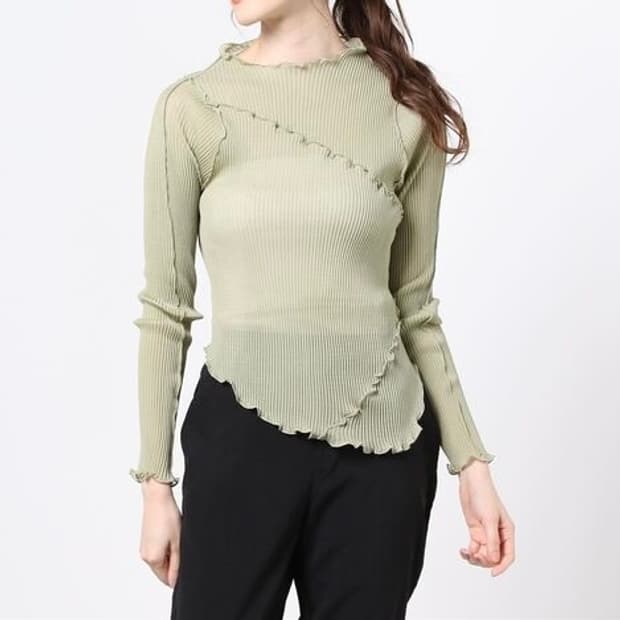 Ray Beams lettuce edge top