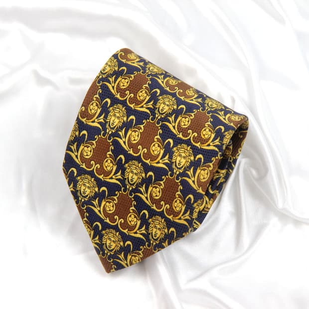 베르사체 9.8cm A등급 메두사 남자 명품 넥타이