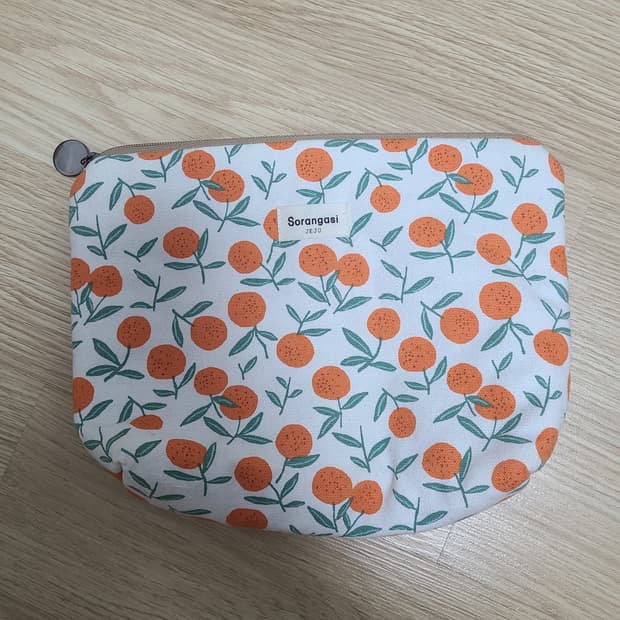 제주 소품샵 감귤 파우치