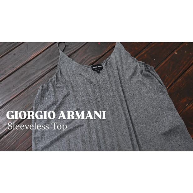 GIORGIO ARMANI Sleeveless Top