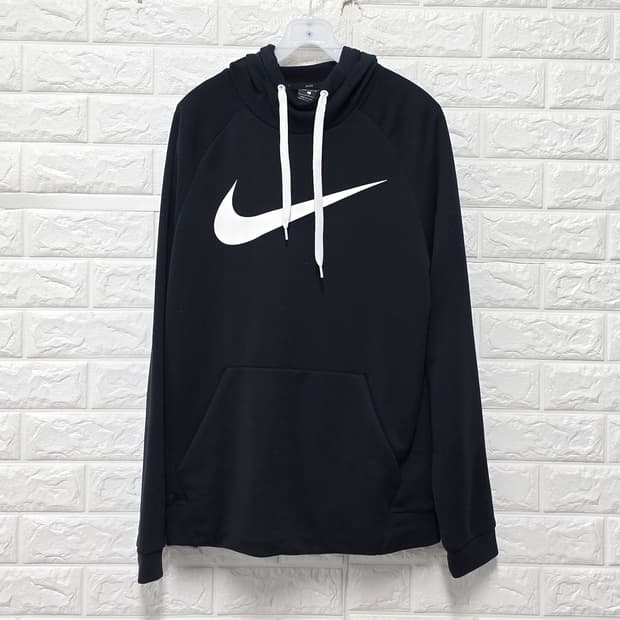 나이키 드라이핏 빅스우시 후드티 블랙 L