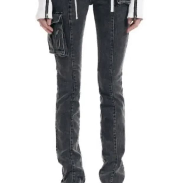 보헤미안서울 VINTAGE CARGO POCKET DENIM 카고 빈티지