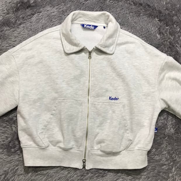 [[여성 S, A급] 케즈(Keds) 라운드카라 스웻 집업#430