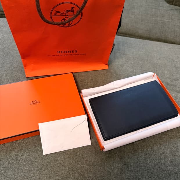 HERMES Citizen Twill Long Wallet