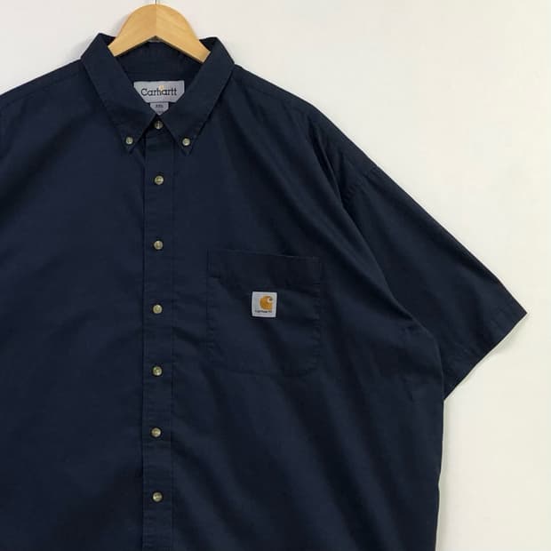 Xxl 칼하트 네이비 워크 빅셔츠