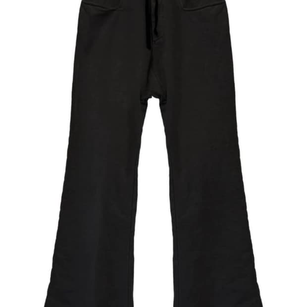 San263-1 Layered Hem knit Pants 50