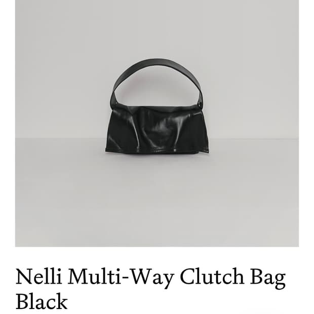 THEILMA 더일마 넬리 클러치백 소가죽