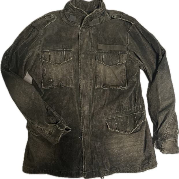 폴로 코듀로이 m65 필드자켓 m