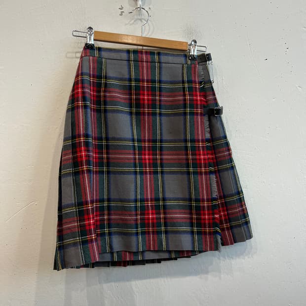 GLEN NEVIS 울 클래식 랩스커트 Made in SCOTLAND