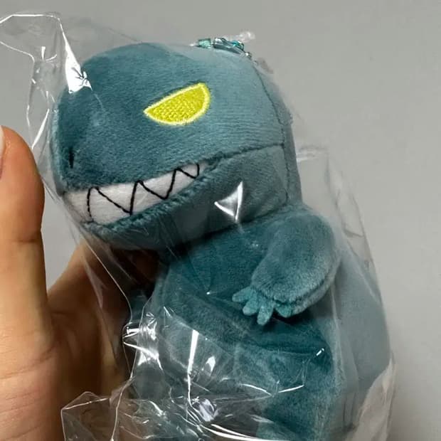 미개봉) 짱구 공룡 엉덩이 인형 키링 짱구는 못말려 굿즈