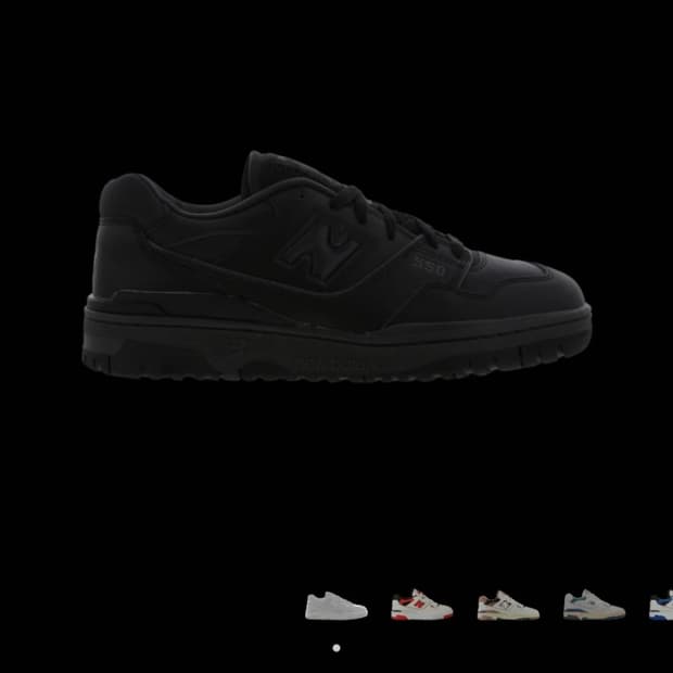 뉴발란스550 트리플블랙[255]