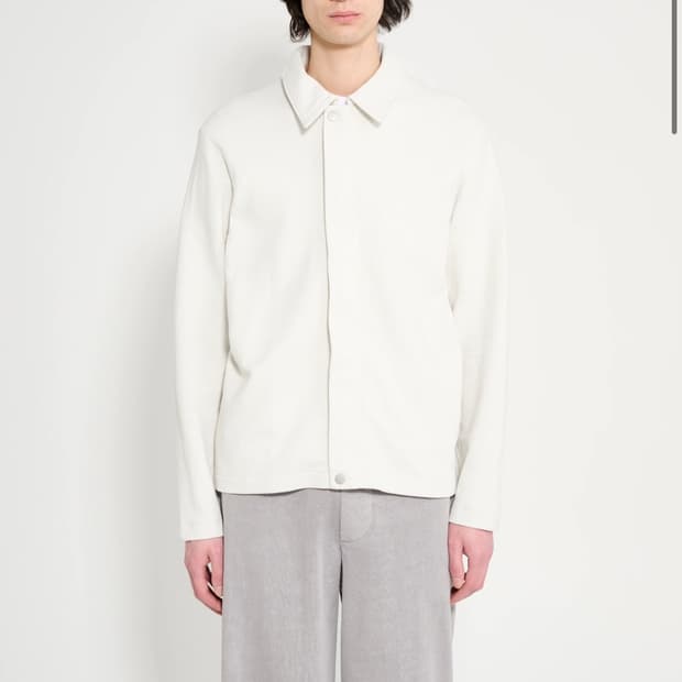 레이디화이트 코 더블 니트 자켓