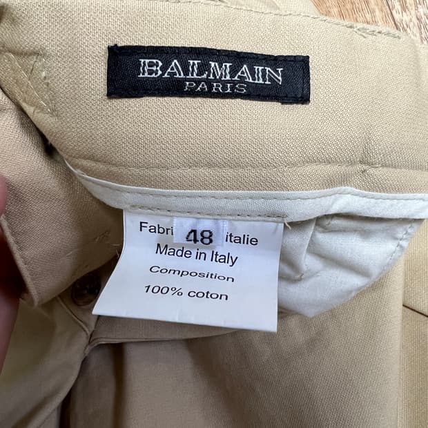 발망 남성 면바지 48 사이즈