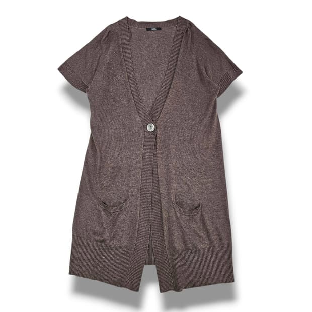 f Marks & Spencer 막스앤스펜서 브이넥 니트 가디건