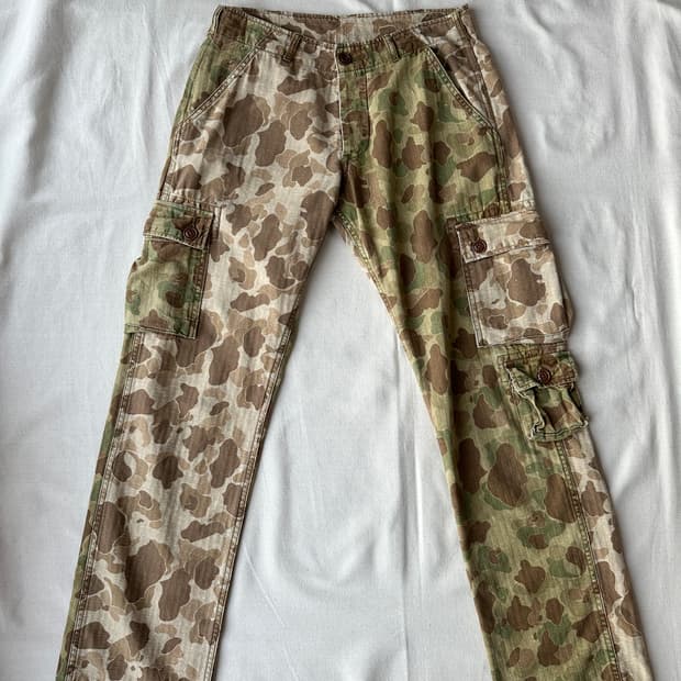 존불 덕헌터 카모 카고 팬츠 M made in Japan