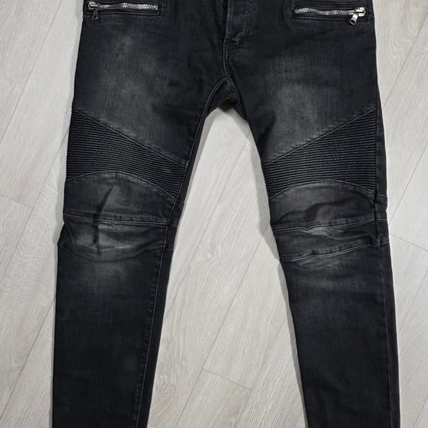 [정품] 발망 블랙 바이커진.  싸이즈 32