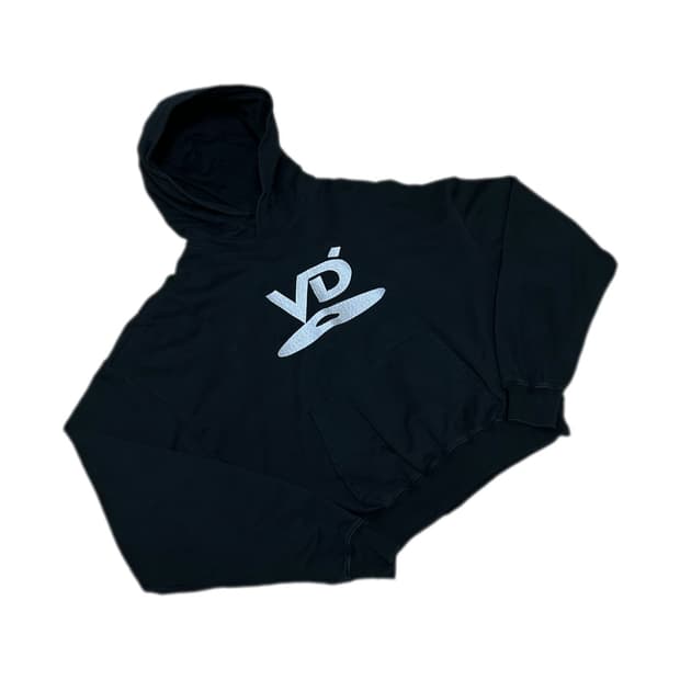 Vuja de (뷰자데) VD로고 블랙 후드티