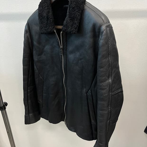 105) 켈빈클라인 양가죽 무스탕 