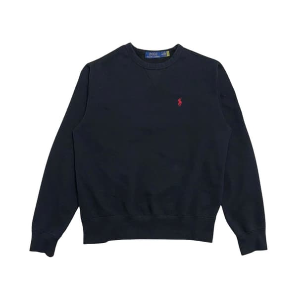 폴로 맨투맨 블랙