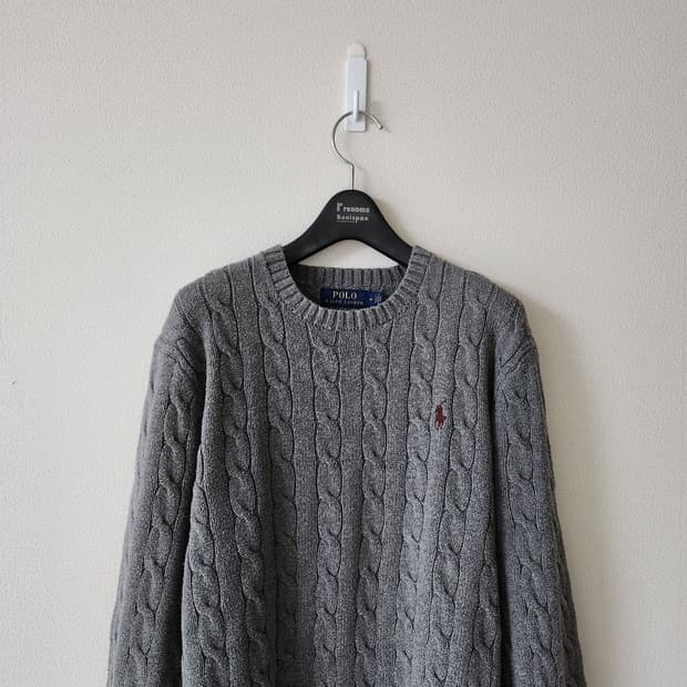 폴로랄프로렌 케이블니트 (M