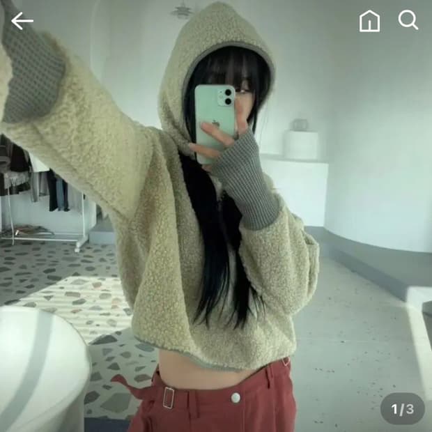 러브코드유 모래하우스 바라클라바 맨투맨