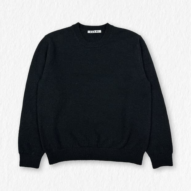 수아레 니트 블랙