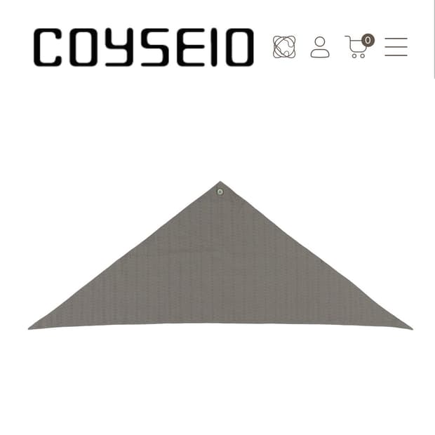 코이세이오 버튼 리버시블 스카프 차콜