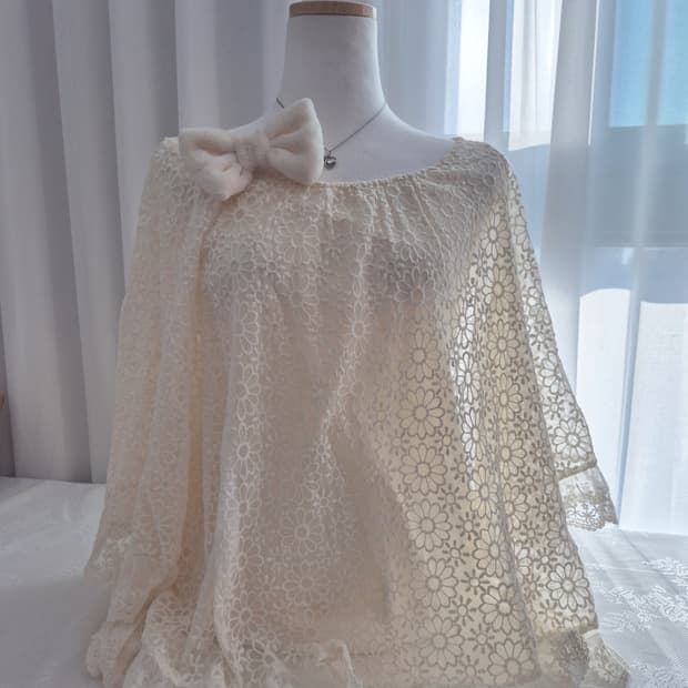 얼스뮤직 레이스 프릴 케이프 리즈리사 히메갸루