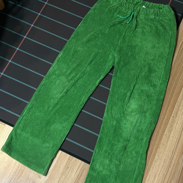 베이스레인지 코듀로이 스트레이트 팬츠xs