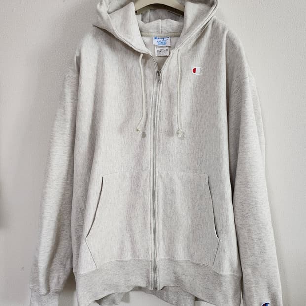 챔피온 리버스후드 후드집업 (XL