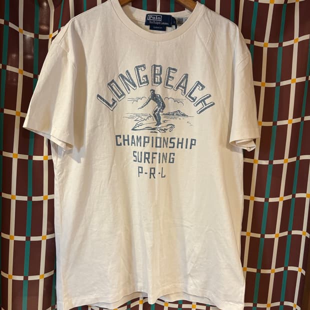 폴로 랄프로렌 롱비치 반팔 티셔츠