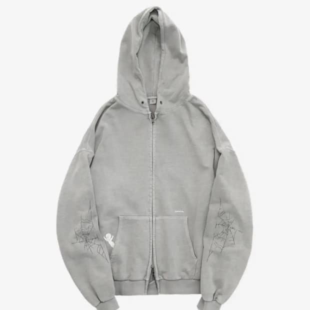 [2]폴리테루 캐스퍼 집후디 스파이더웹 