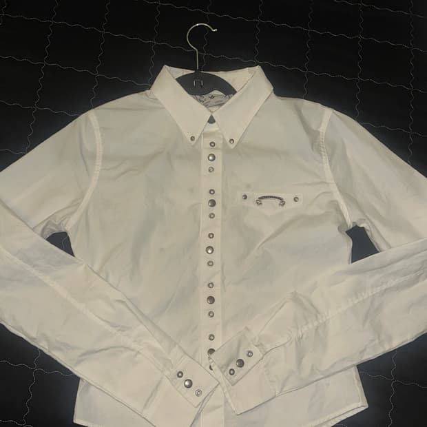 배드블러드 바이퍼 로고 리벳 셔츠 s