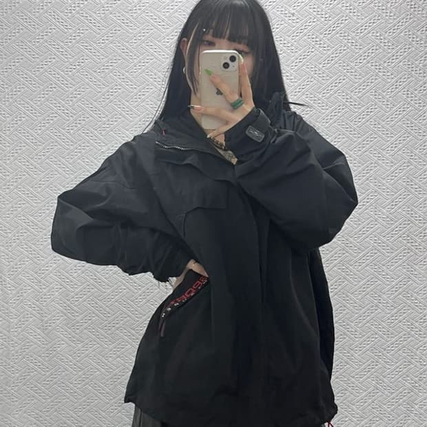 폴로 스포츠 올드스쿨 90's 고프코어 바람막이 자켓 XL C09153