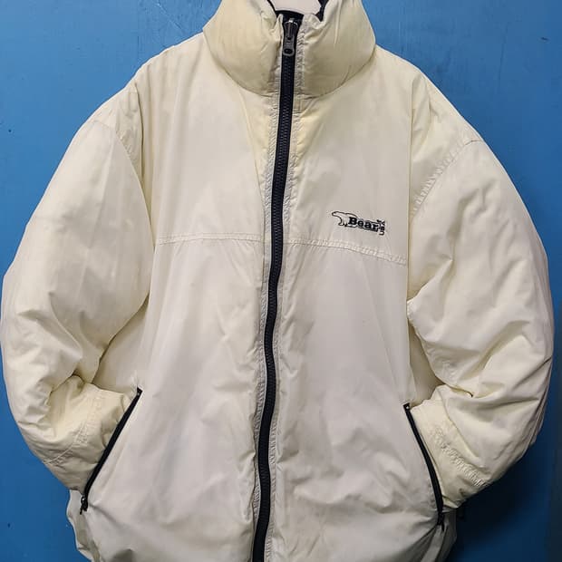 빈티지 베어USA 오리털헤비푸퍼패딩파카