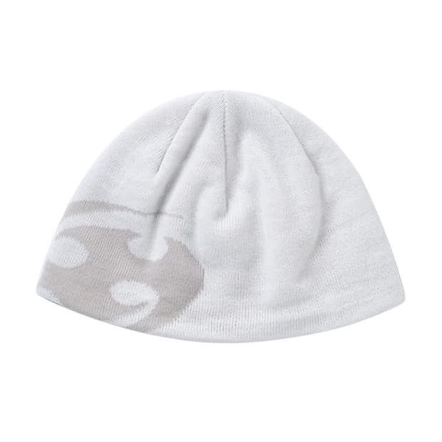 산산기어 25ss 로고 비니 화이트