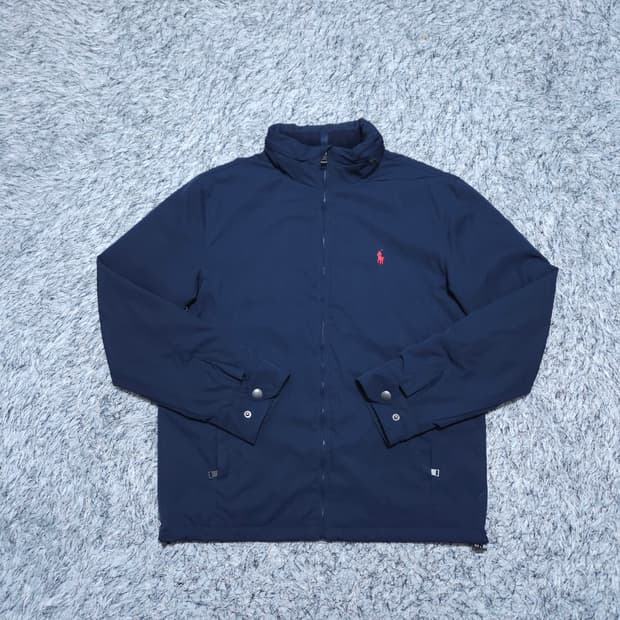 폴로랄프로렌) S 남자 스윙탑 블루종 집업점퍼 / 왕눈이샵