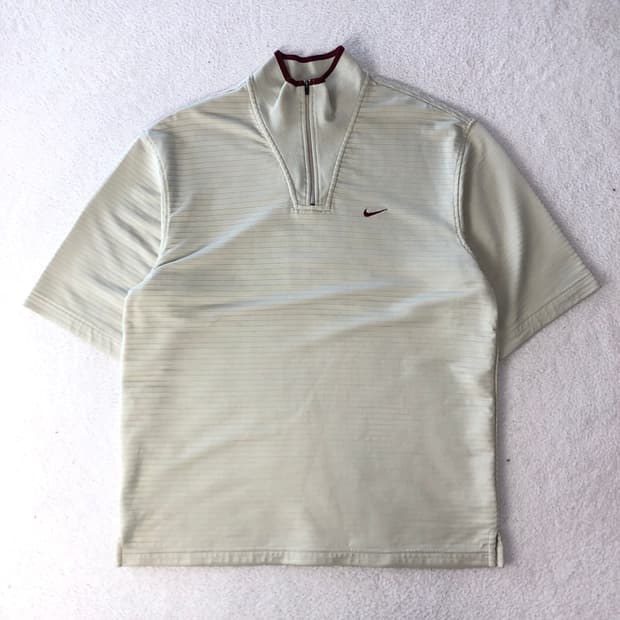 2000s 나이키 반집업 반팔 